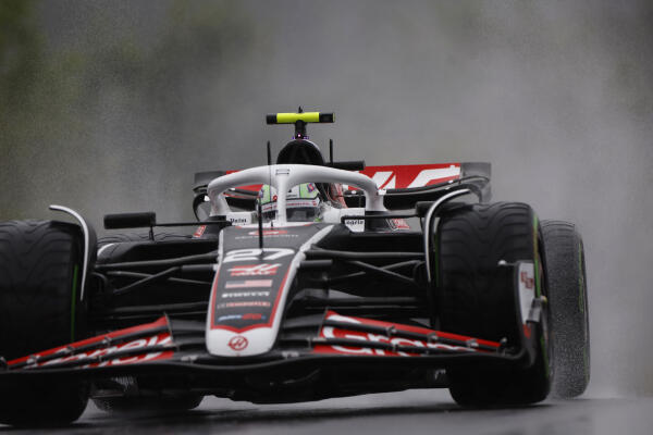 Hulkenberg haas regen Spa