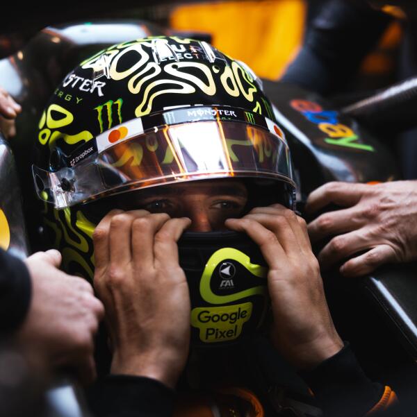 norris in auto helm vegas