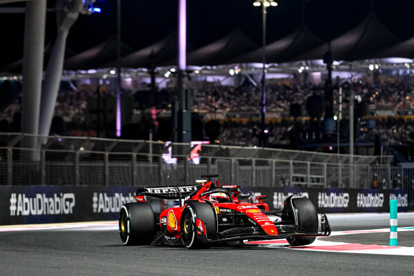 Charles Leclerc P2 Abu Dhabi
