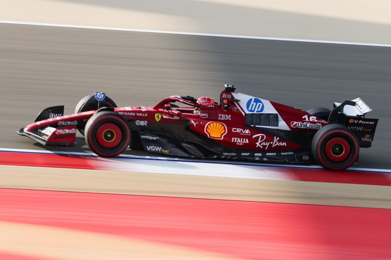 Charles Leclerc 2025 Ferrari Bahrein