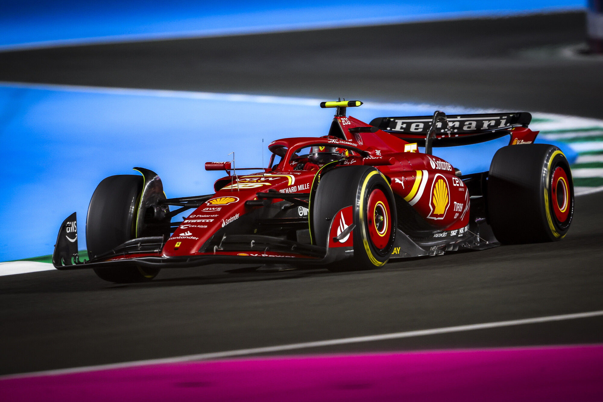 carlos sainz ferrari 2024 jeddah