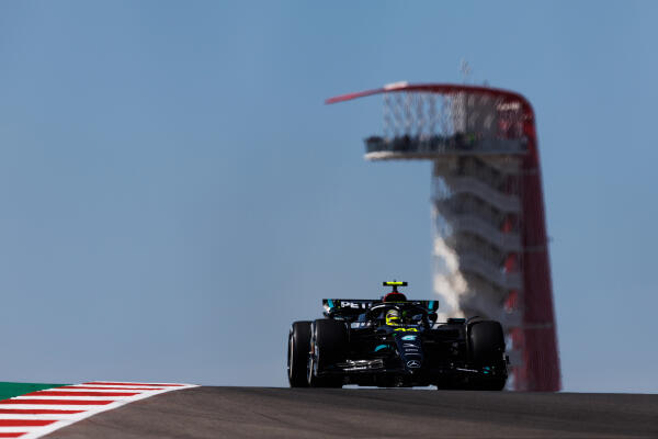 lewis Hamilton vrijdag Austin 2023