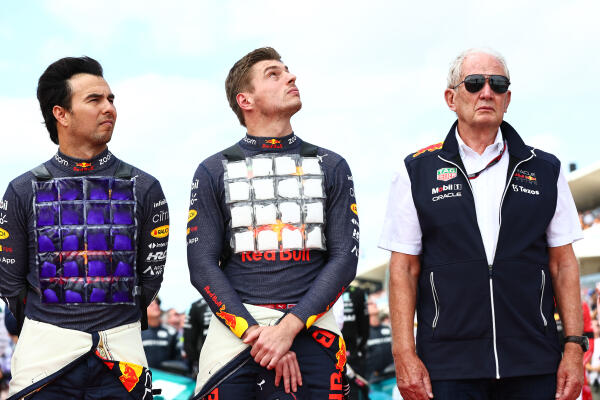 Marko, Verstappen en Pérez GP Amerika