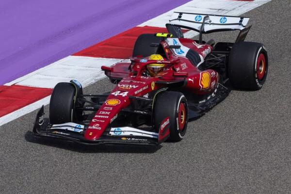 Lewis Hamilton Ferrari 2025 Bahrein