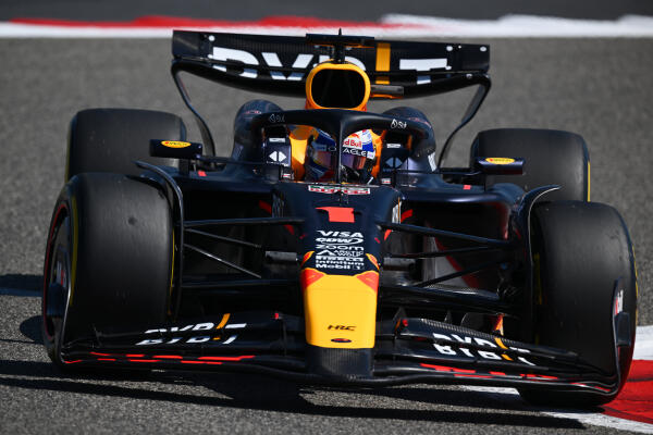 Max Verstappen RB20 testdagen Bahrein