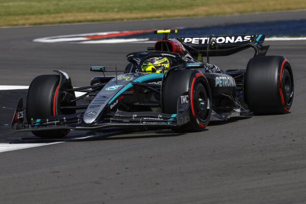 Lewis Hamilton wint GP Engeland 2024
