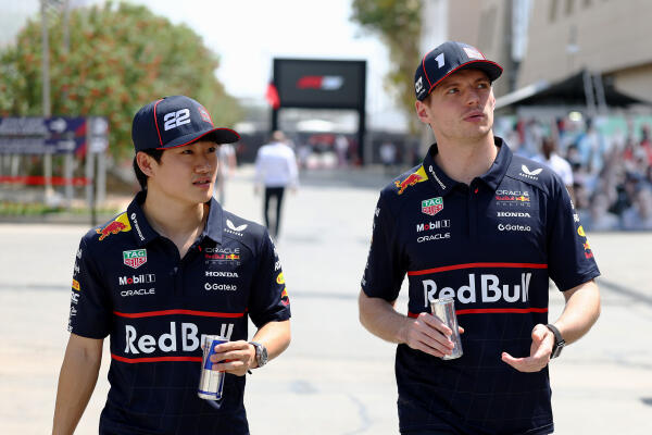 Max Verstappen Yuki Tsunoda Bahrein 2025