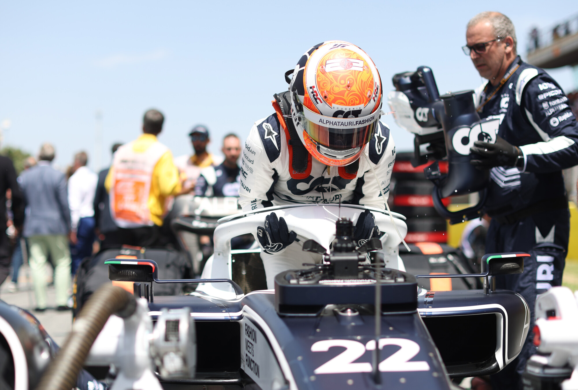 Tsunoda GP Spanje 2022