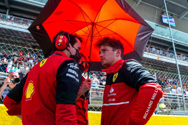 charles leclerc grid spanje