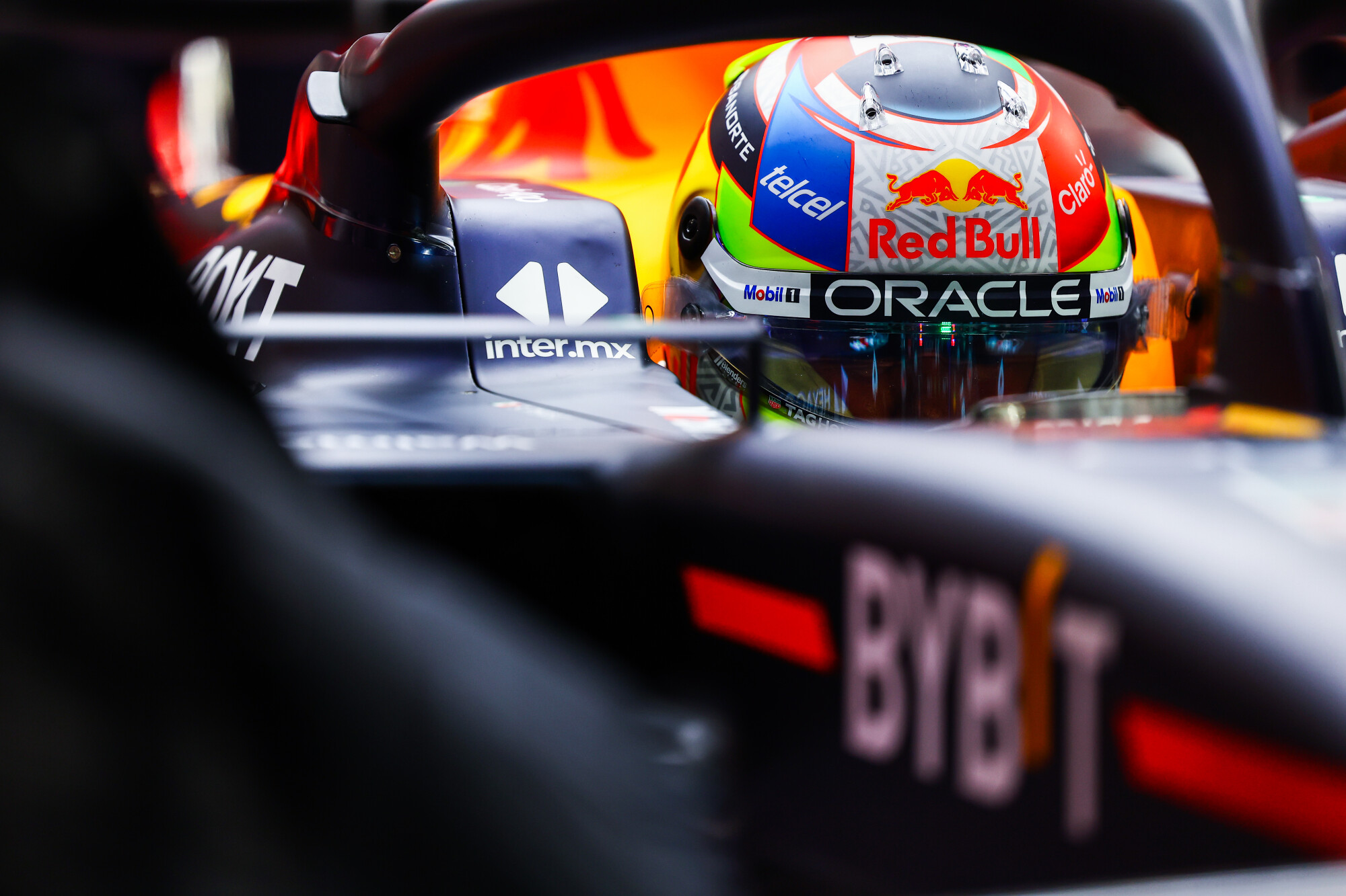 Perez in auto zaterdag Jeddah 2023