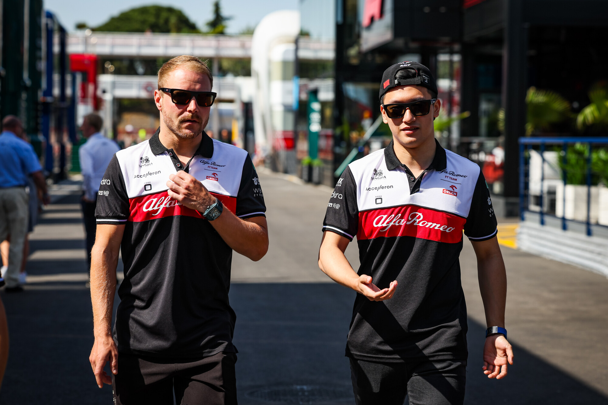 Zhou Bottas Alfa Romeo