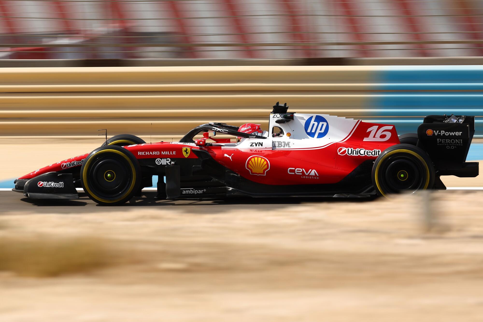 Charles Leclerc 2026 testdagen Bahrein