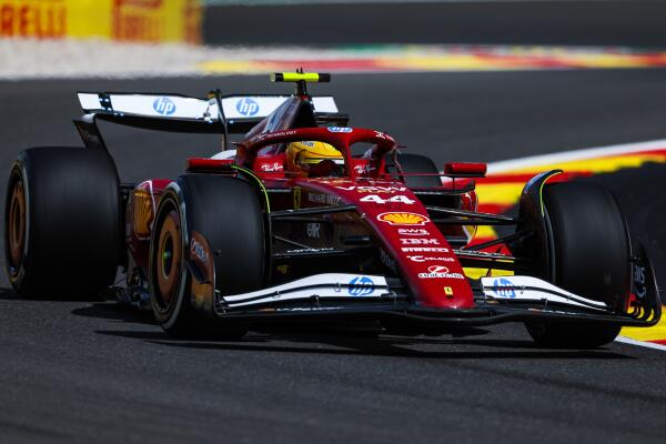 Lewis Hamilton Spa 2025 2