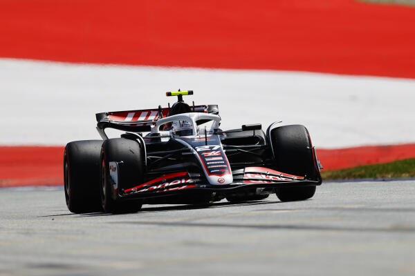 Haas Hulkenberg Oostenrijk auto