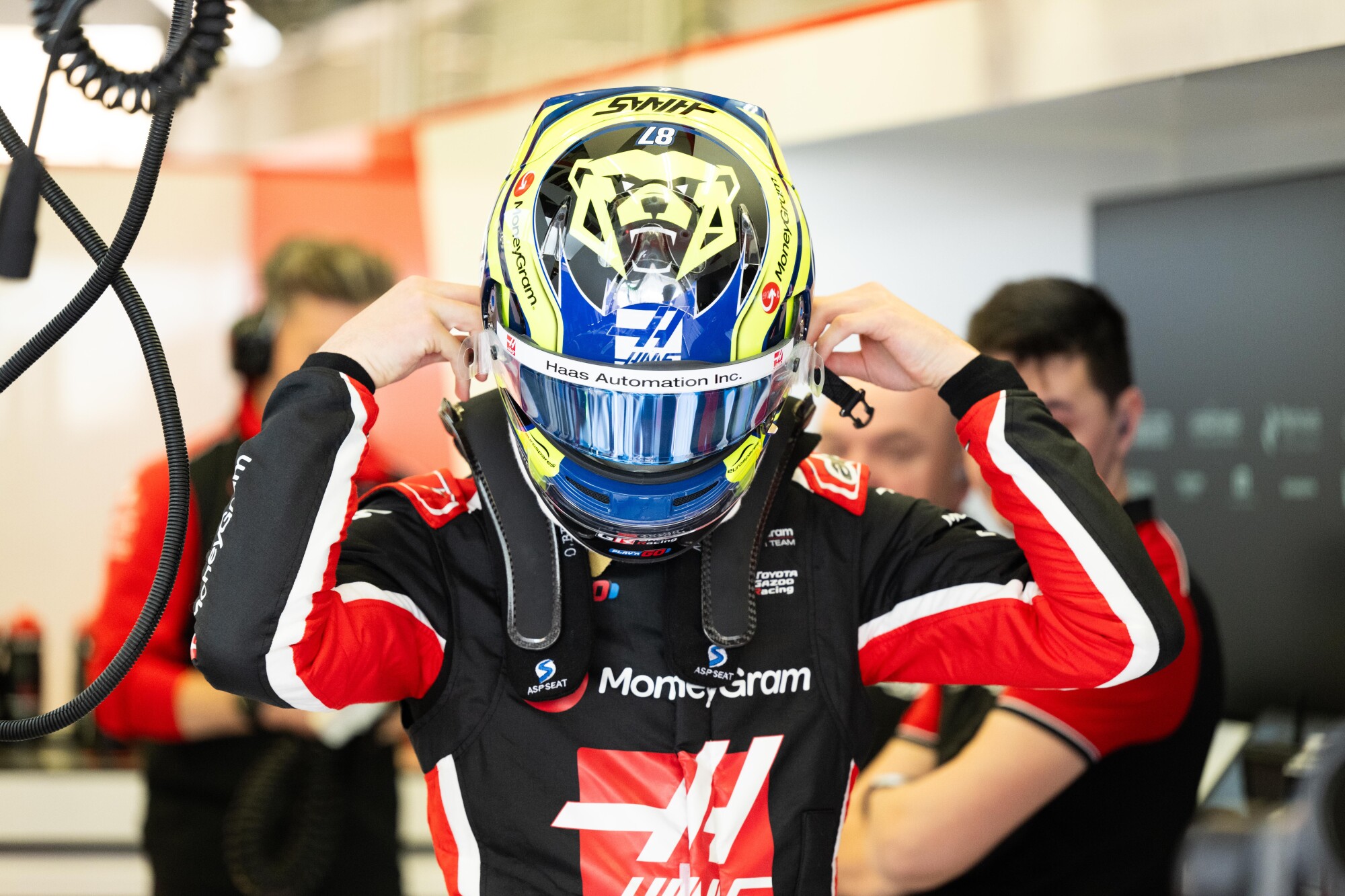 Oliver Bearman 2025 Haas testdag