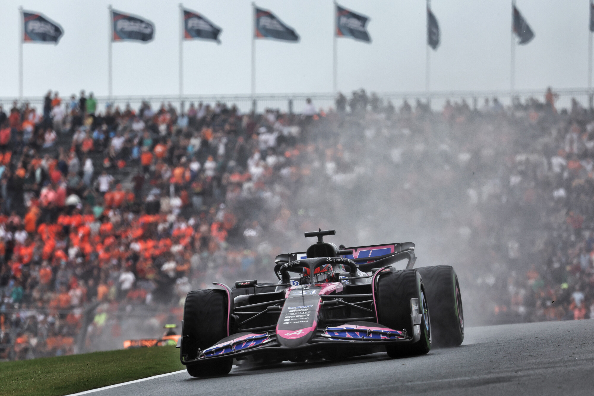 Esteban Ocon Zandvoort zaterdag 2024