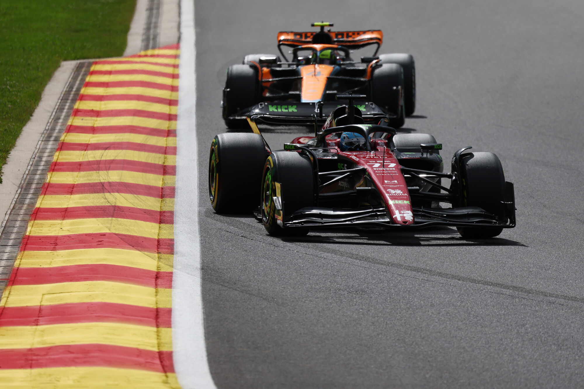 Bottas Norris Belgie 2023