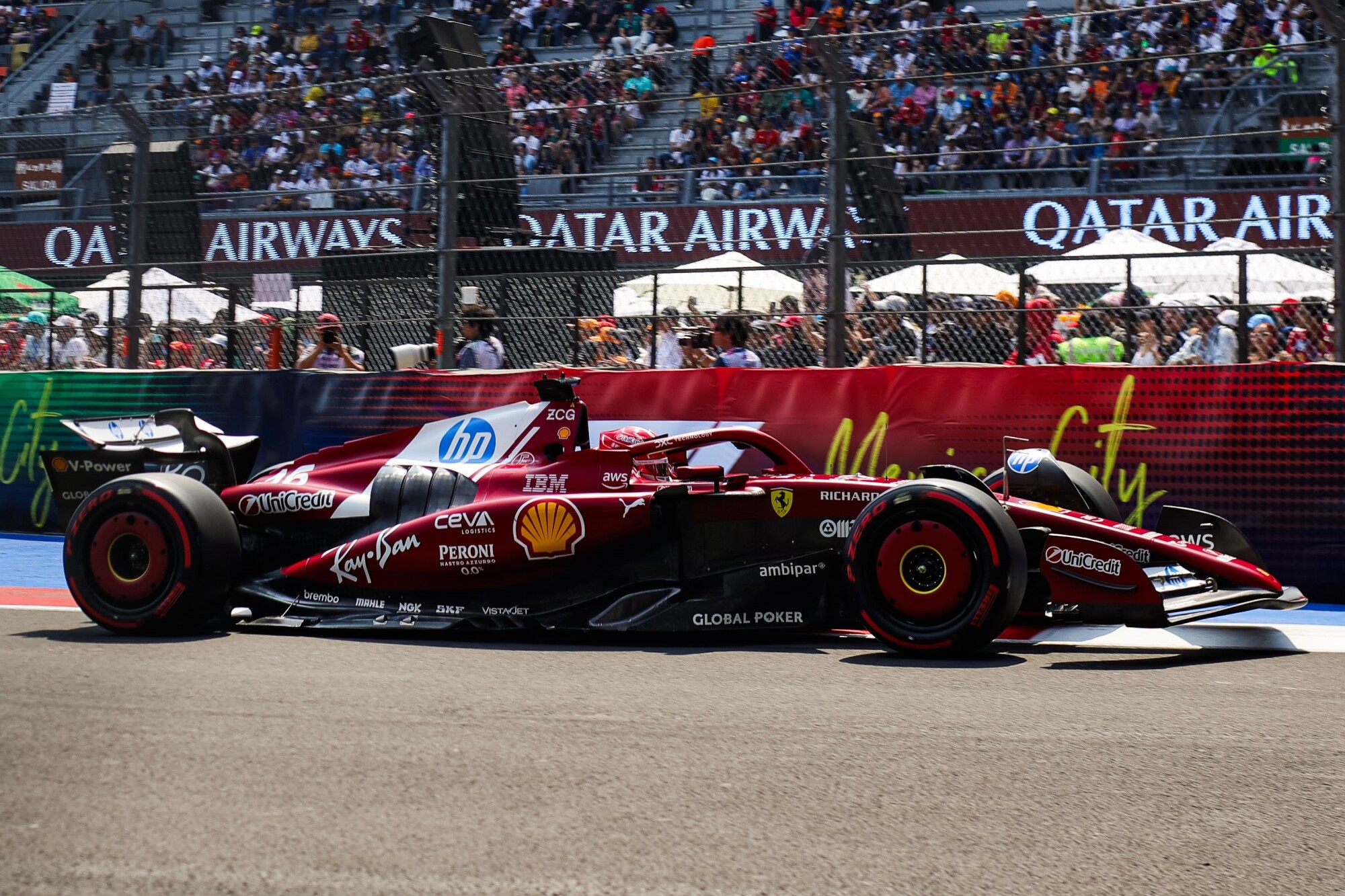 Charles Leclerc Mexico 2025