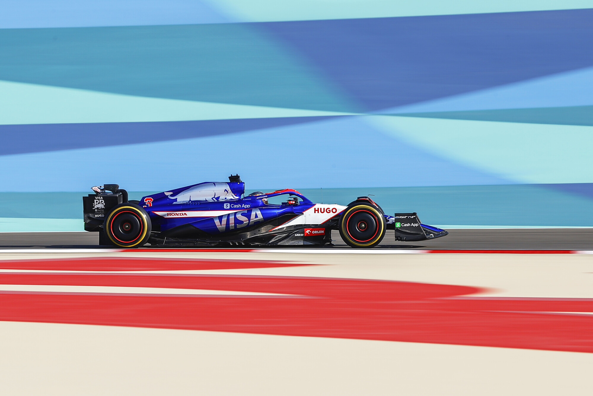 daniel ricciardo snelste in VT1 Bahrein