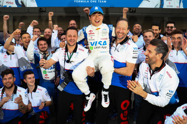 Yuki Tsunoda punten Japan 2024