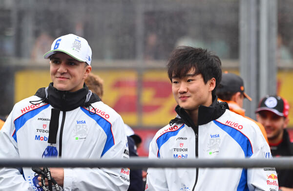 Isack Hadjar en Yuki Tsunoda