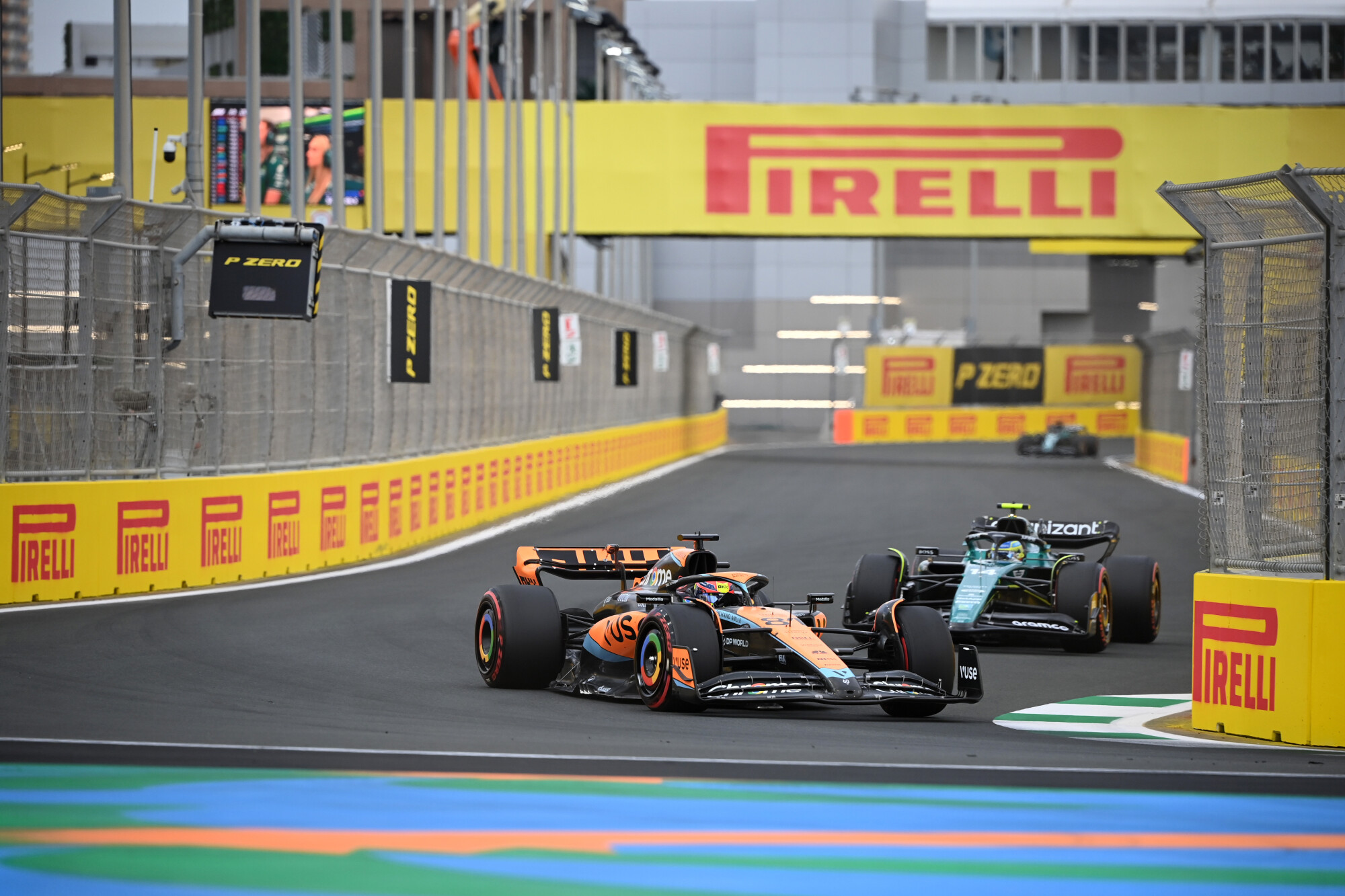 Oscar Piastri zaterdag Jeddah 2023