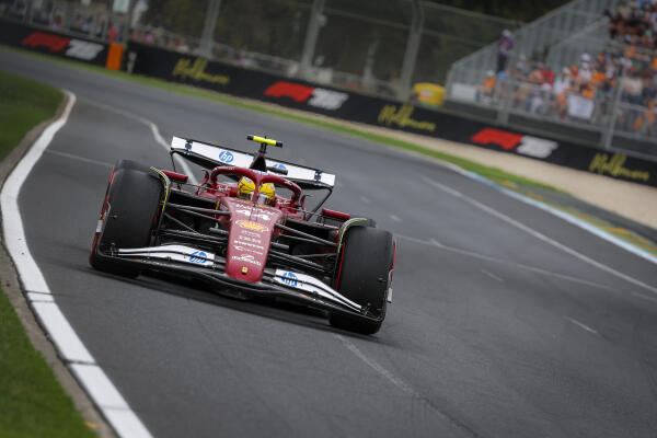 Lewis Hamiltom Ferrari 2025 Australie