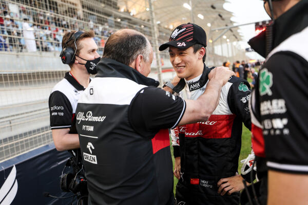 Zhou Grand Prix van Bahrein 2022