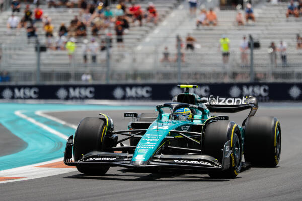 Fernando Alonso kwalificatie Miami 2023