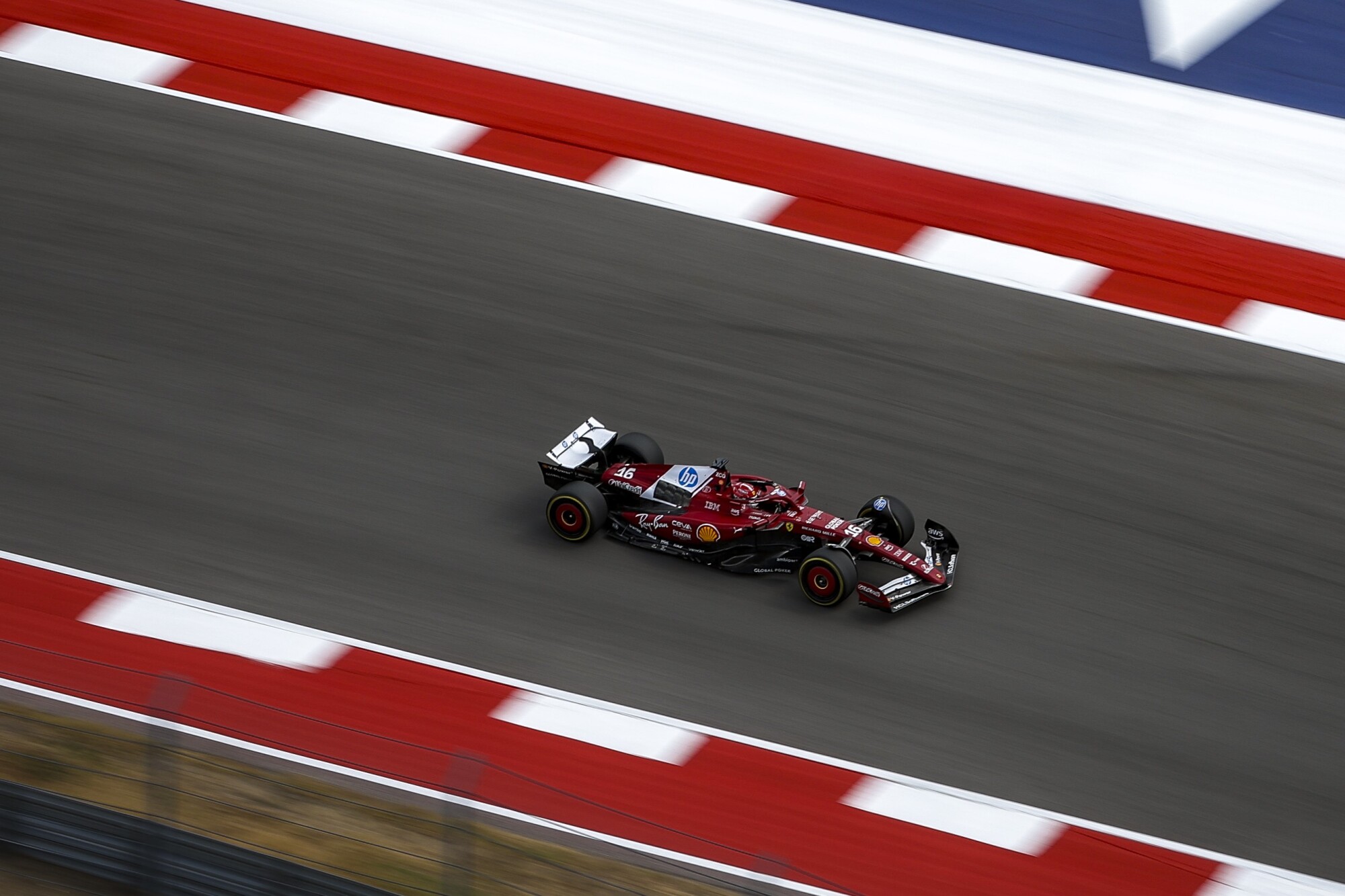 Charles Leclerc 2025 Austin VS