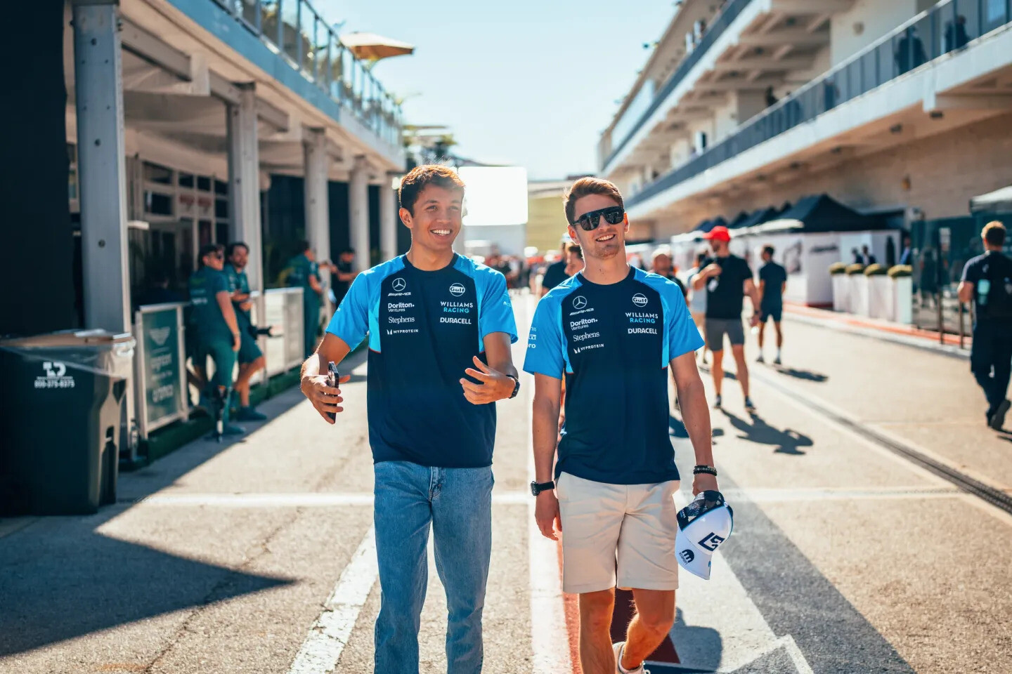 logan sargeant alex albon 2023 verenigde-staten