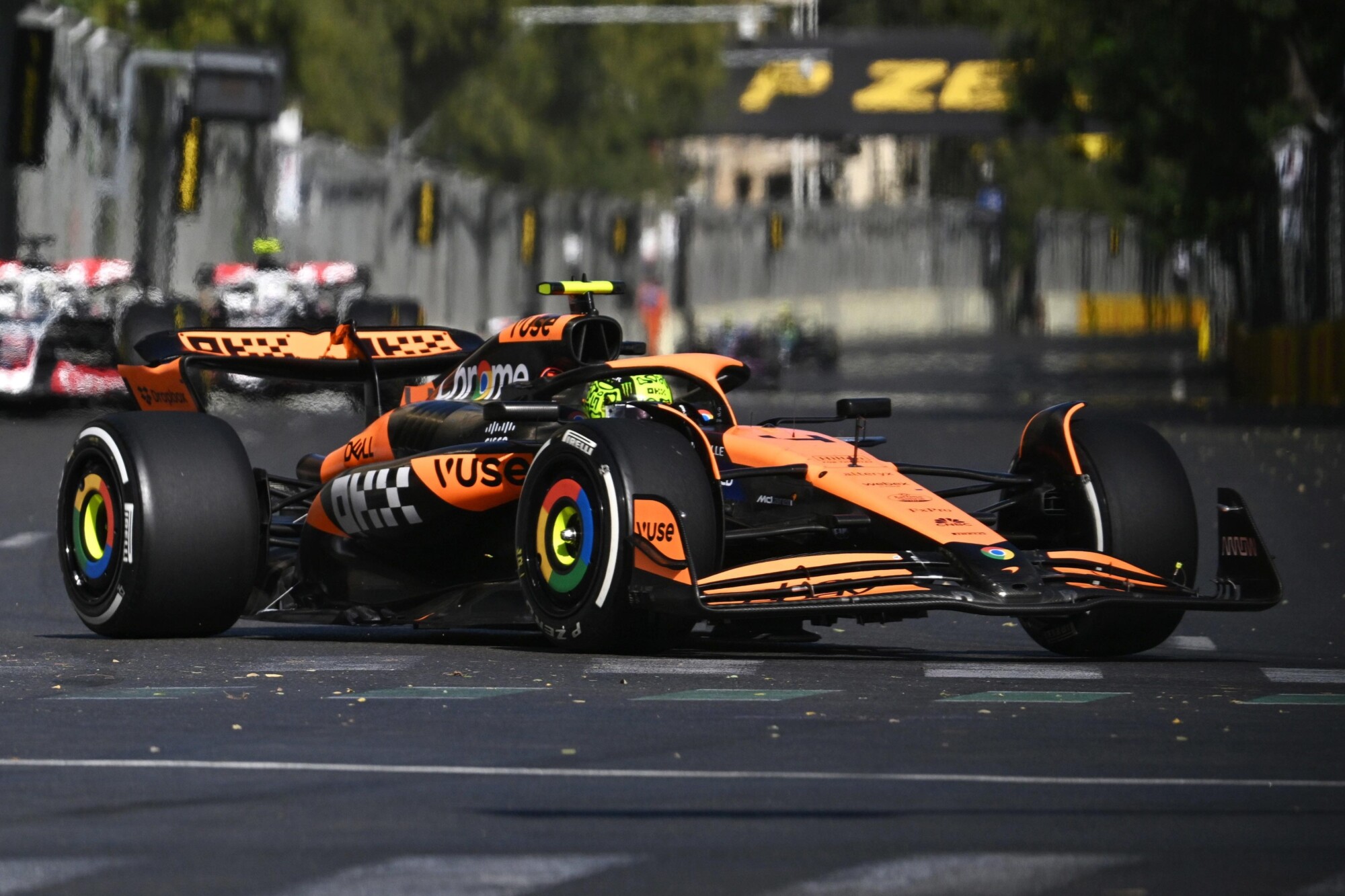 Lando Norris 2024 Bakoe zondag