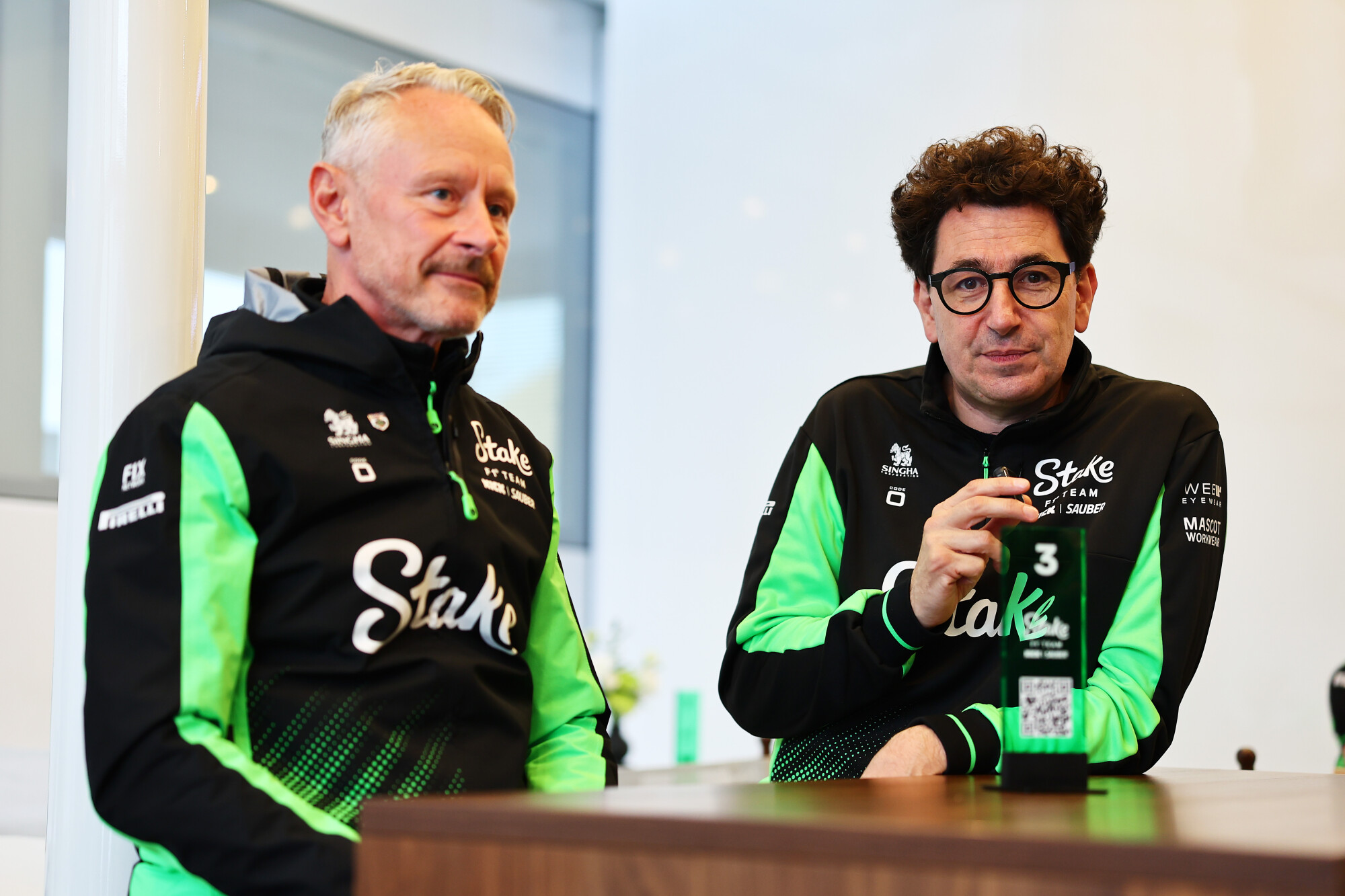 Mattia Binotto Jonathan Wheatley