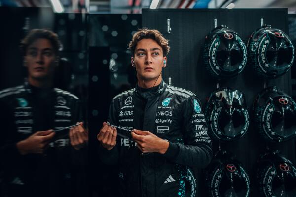 George Russell 2025 Mercedes