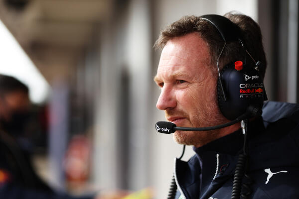 Christian Horner derde testdag Barcelona 2022