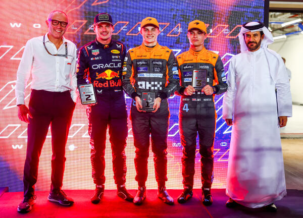 Podium sprintrace Qatar 2023