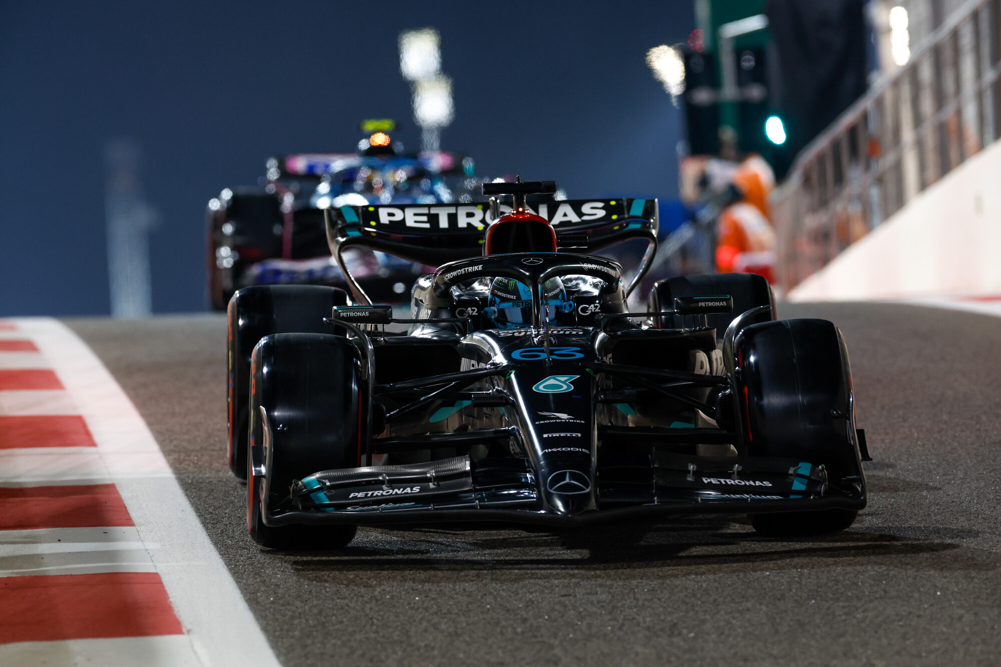 george russell abu dhabi 2023 zaterdag