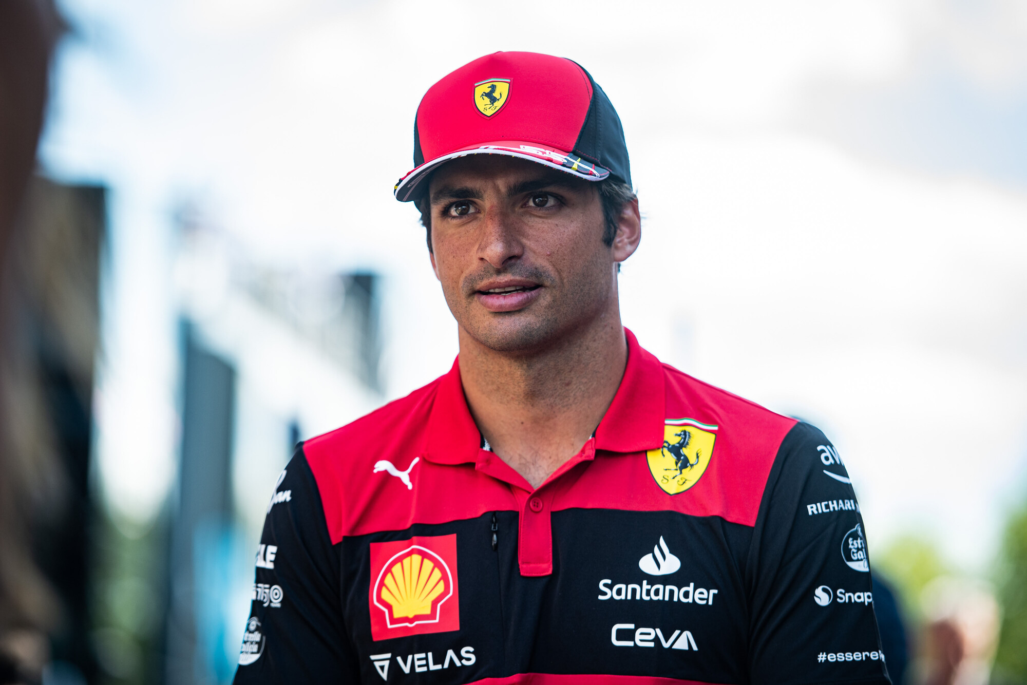 Carlos Sainz P3 België 2022
