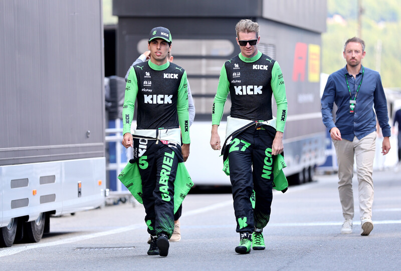 Nico Hulkenberg Gabriel Bortoleto SPA 2025