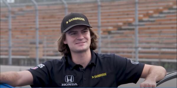 Colton Herta interview YouTube 2021