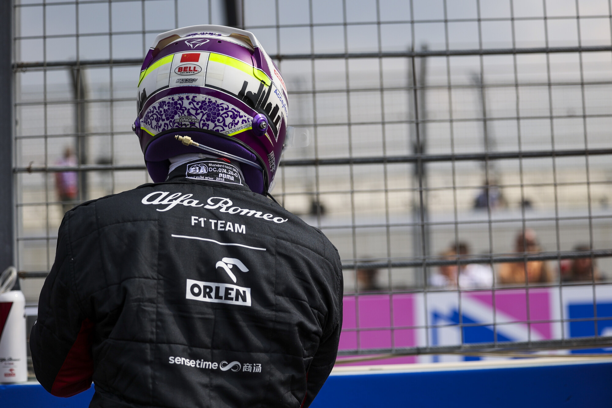 Guanyu Zhou Zandvoort grid