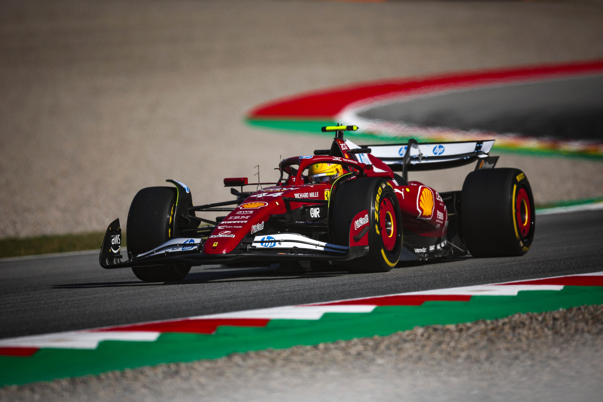 Hamilton auto Spanje 2025