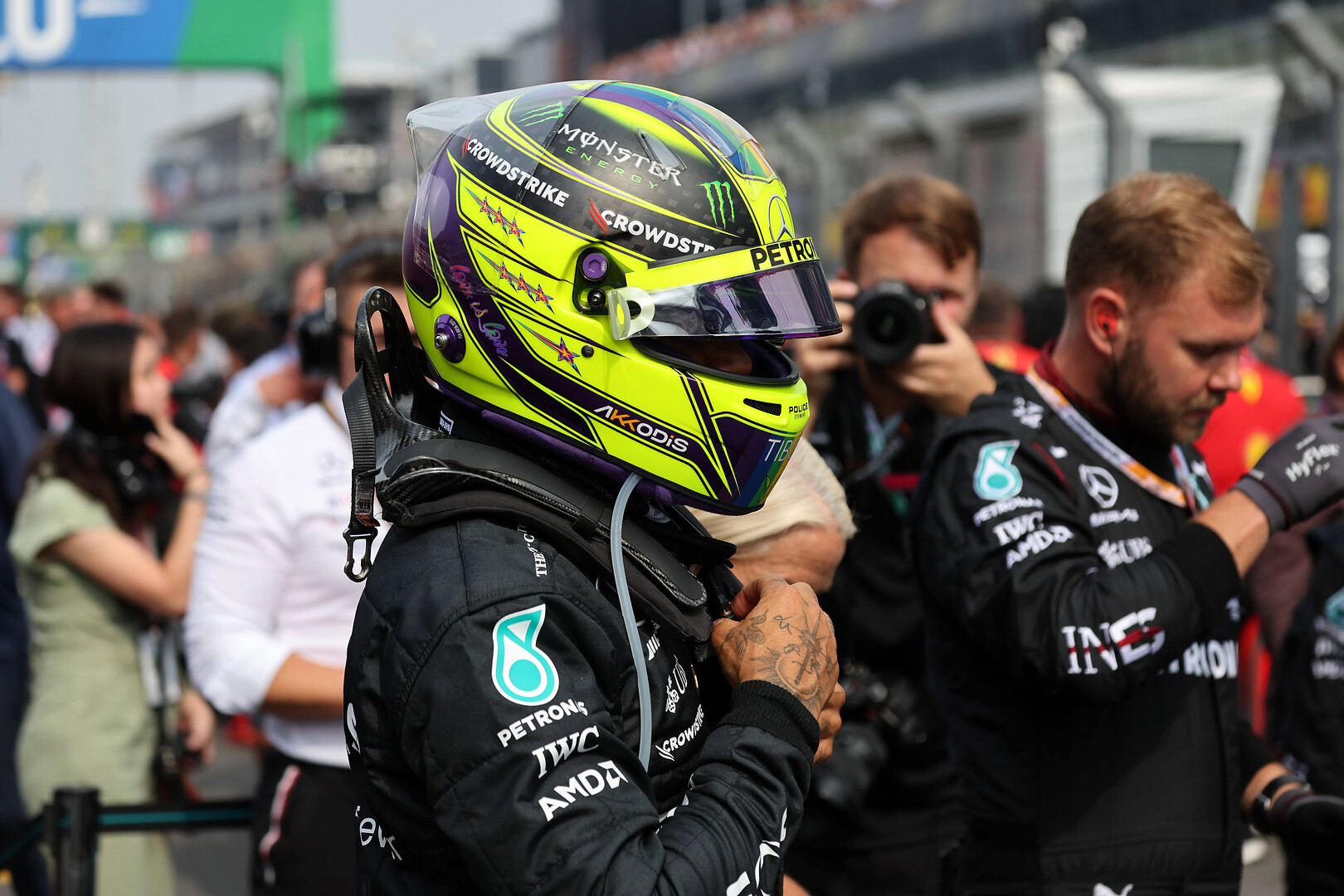 Lewis Hamilton Zandvoort zondag