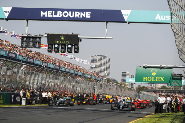 Grand Prix van Australië startgrid 2019