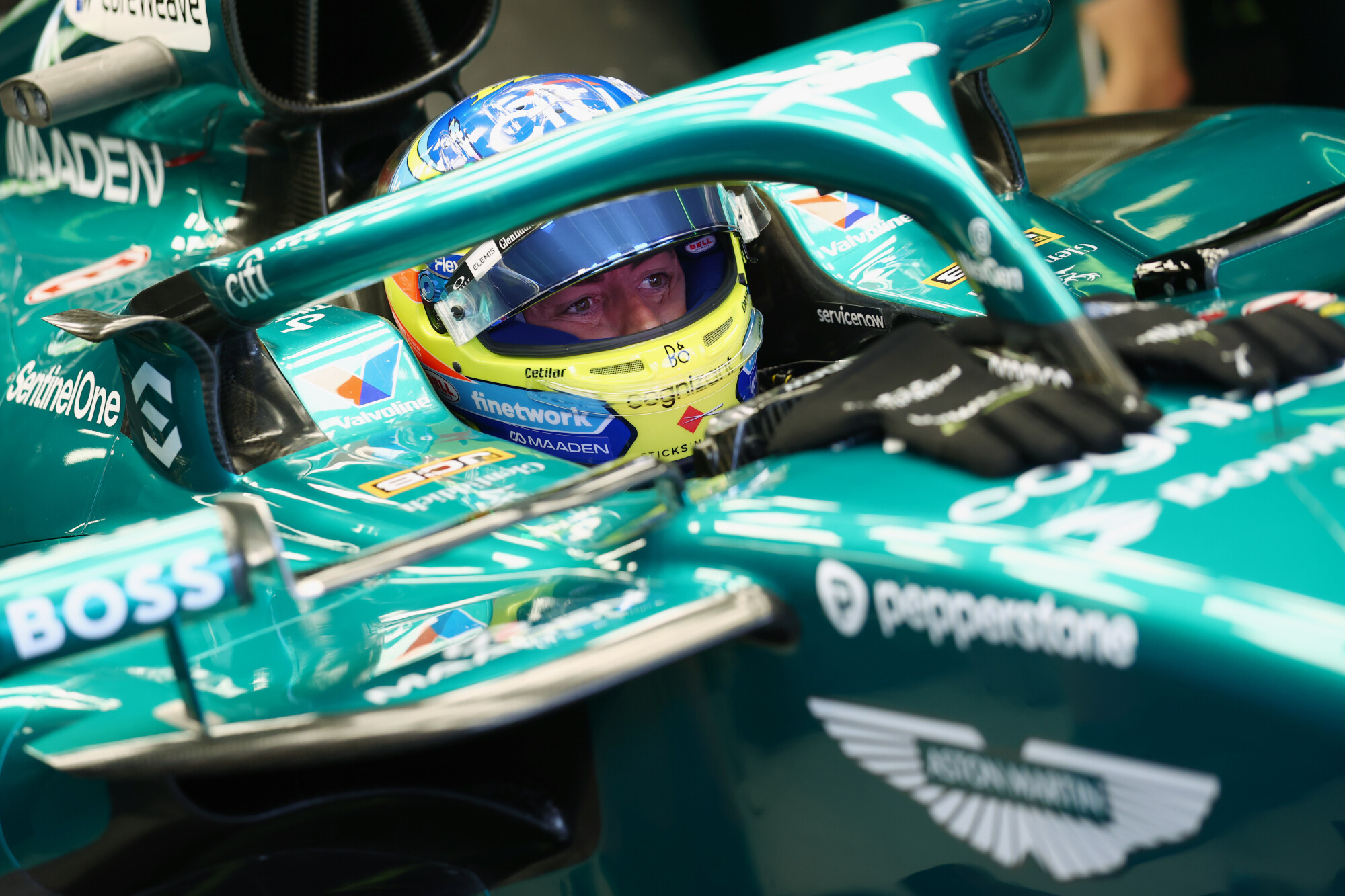 Fernando Alonso Monaco 2025