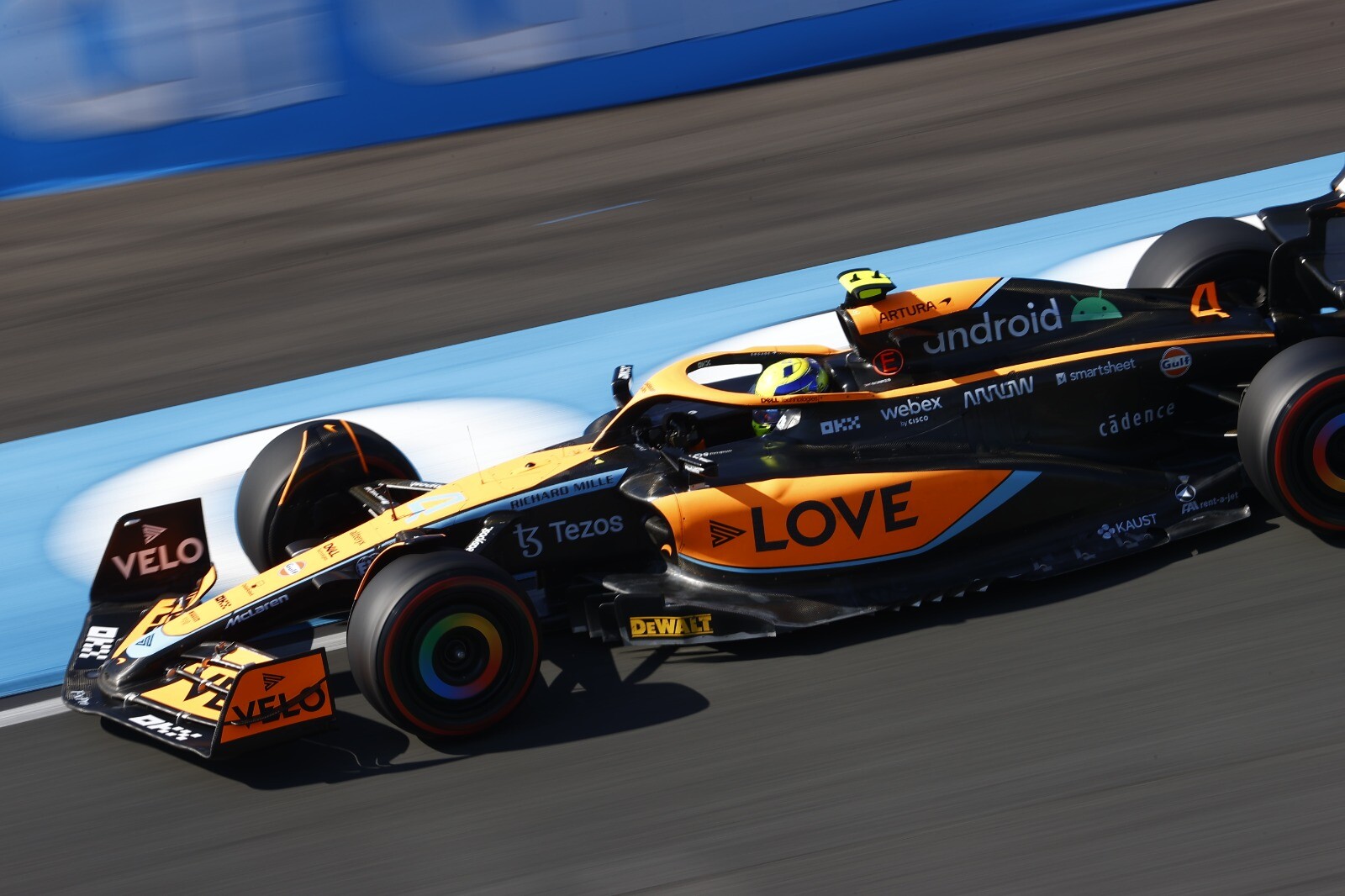 Lando Norris Zandvoort 2022 kwalificatie