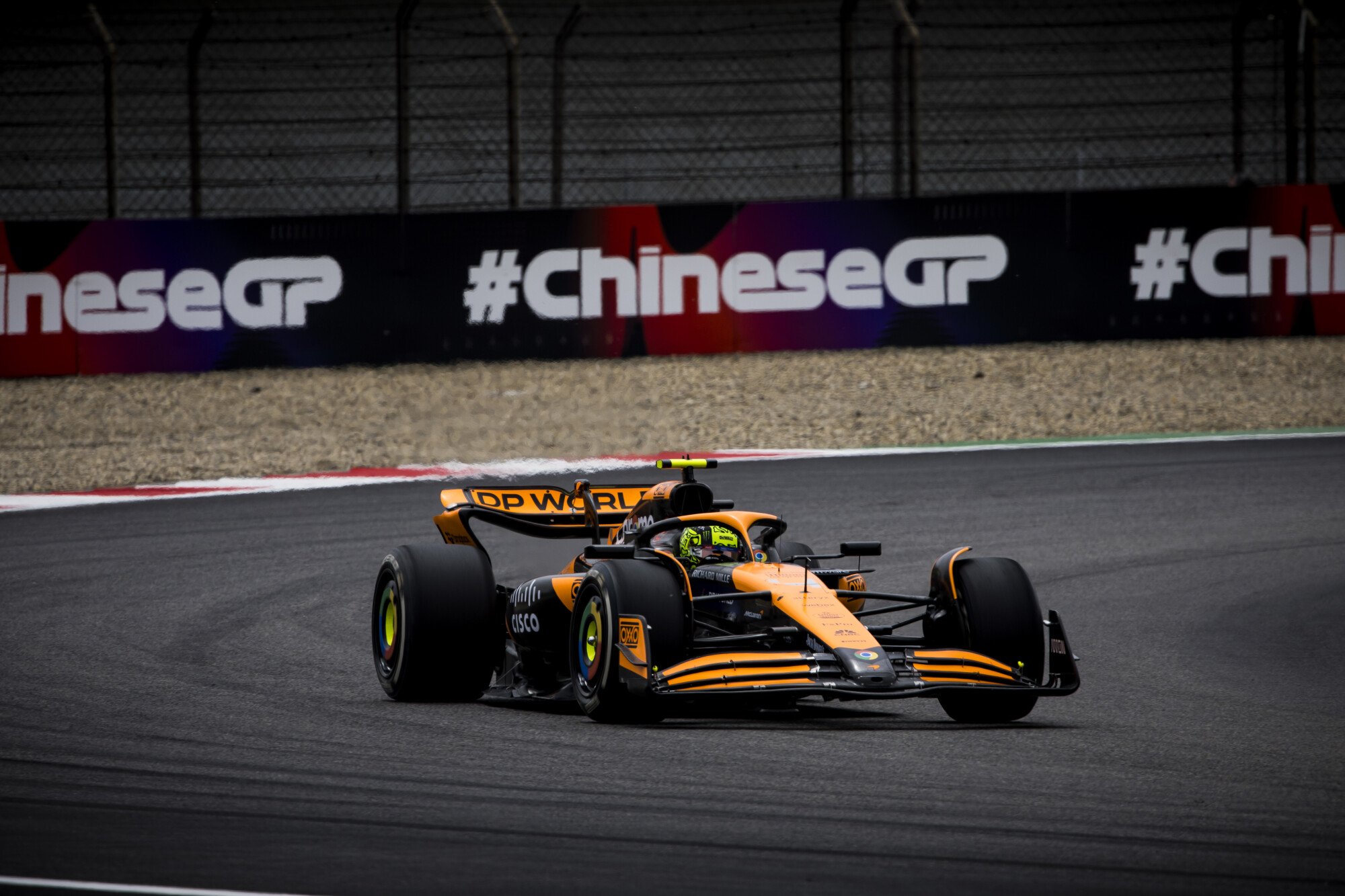 Lando Norris McLaren China 2024