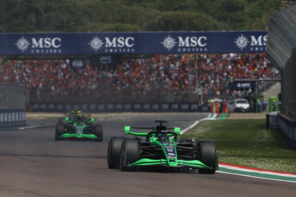 bottas zhou sauber auto imola