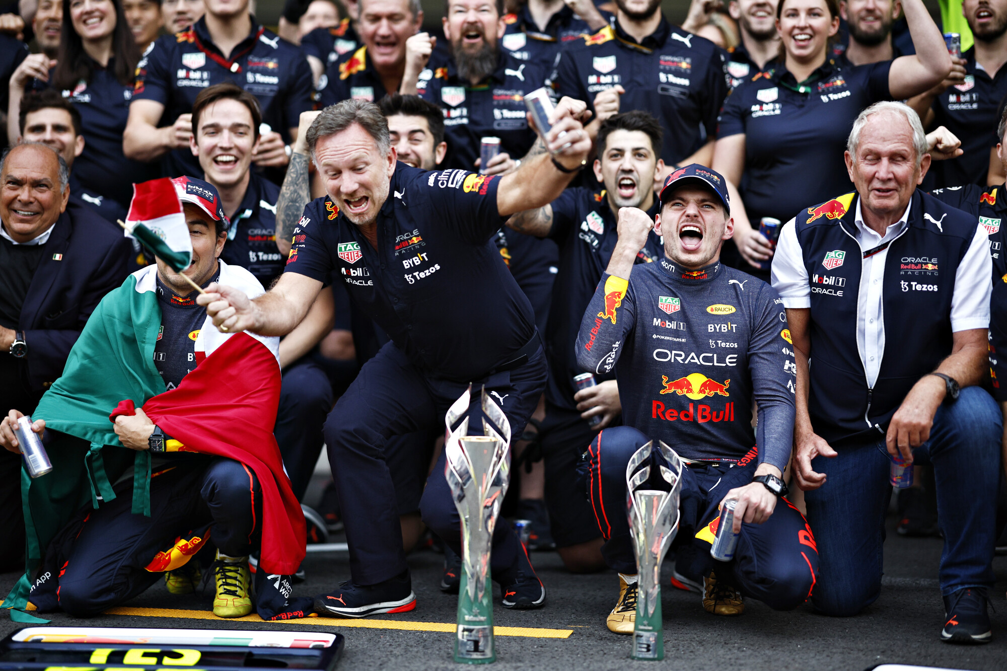 Christian Horner Max Verstappen overwinning Mexico
