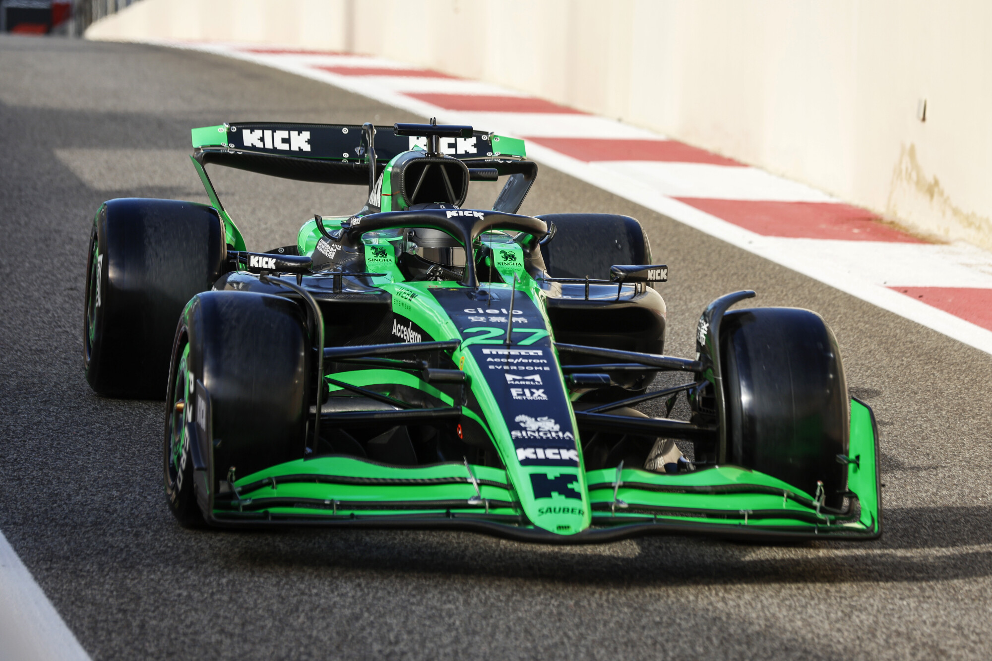 2024 Post-Season Test hulkenberg sauber